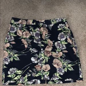 Brooks Brothers floral mini skirt